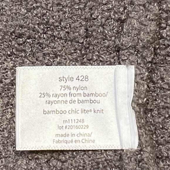 Barefoot Dreams Cardigan Womens Large Bamboo Chic Lite Knit Open Front Cozy - Picture 3 of 9